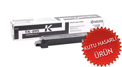 Kyocera TK-895K (1T02K00NL0) Black Original Toner - FS-C8020MFP (Damaged Box) 