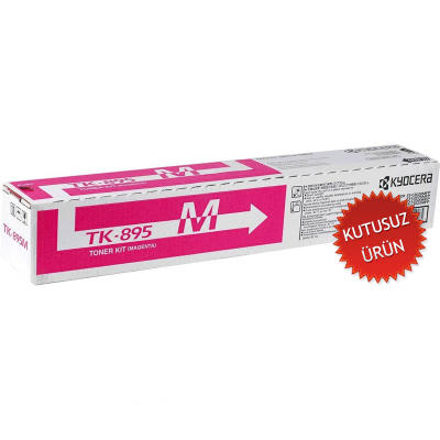 Kyocera TK-895M (1T02K0BNL0) Magenta Original Toner - FS-C8020MFP (Damaged Box) 