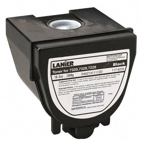 Lanier 1170224 Black Original Toner - 7228 / 7320