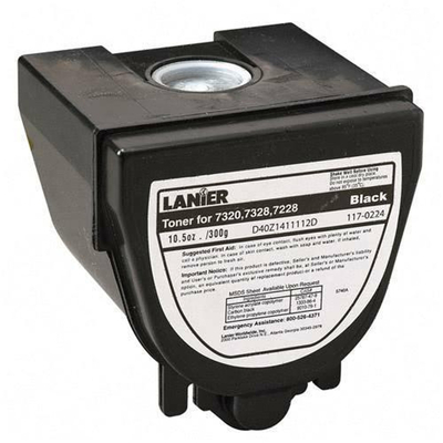 Lanier - Lanier 1170224 Black Original Toner - 7228 / 7320