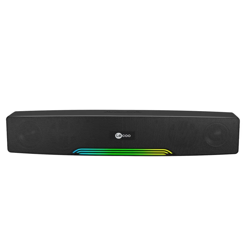 Lenovo - Lecoo DS109 Bluetooth/AUX/TF KART/USB Stereo 10W Soundbar Taşınabilir Hoparlör Siyah