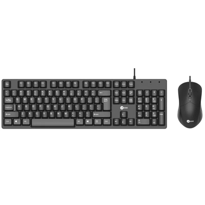 Lenovo Lecoo CM101 USB Wired Black Turkish Q Keyboard & Mouse Set - Thumbnail