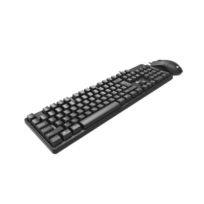 Lenovo Lecoo CM101 USB Wired Black Turkish Q Keyboard & Mouse Set - Thumbnail