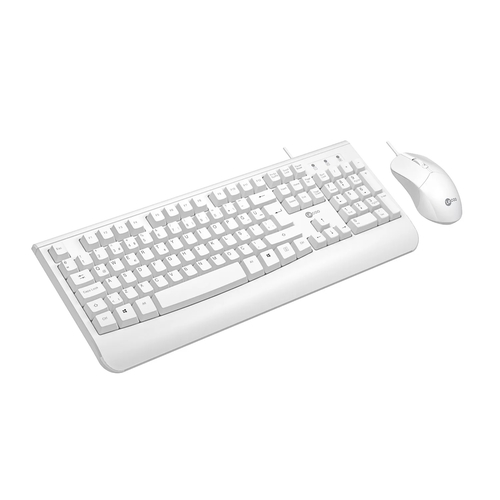 Lenovo Lecoo CM105 USB Wired White Turkish Q Keyboard & Mouse Set - 3