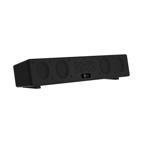 Lenovo Lecoo DS103 RGB Bluetooth Stereo + Clock/Alarm 10W Black Soundbar Speaker