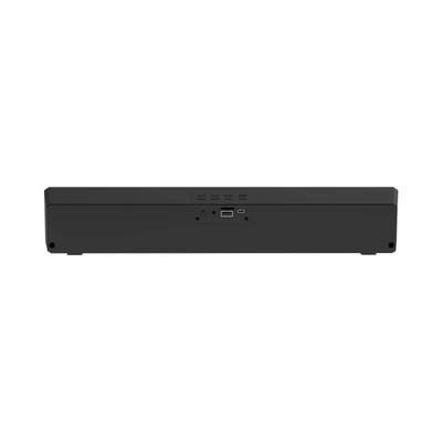 Lenovo Lecoo DS103 RGB Bluetooth Stereo + Clock/Alarm 10W Black Soundbar Speaker - 3