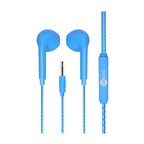 Lenovo Lecoo EH104BL 3.5mm Jack Blue In-Ear Headphone with Mic - 4