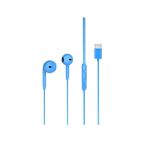 Lenovo Lecoo EH104C-BL Type-C Blue In-Ear Headphone with Microphone