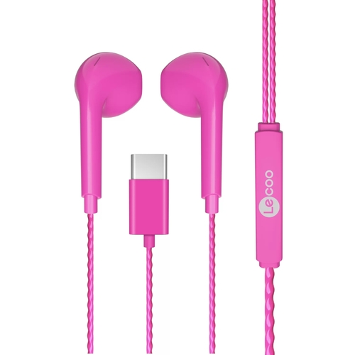 Lenovo Lecoo EH104C-PR Type-C Pink In-Ear Headphone with Microphone