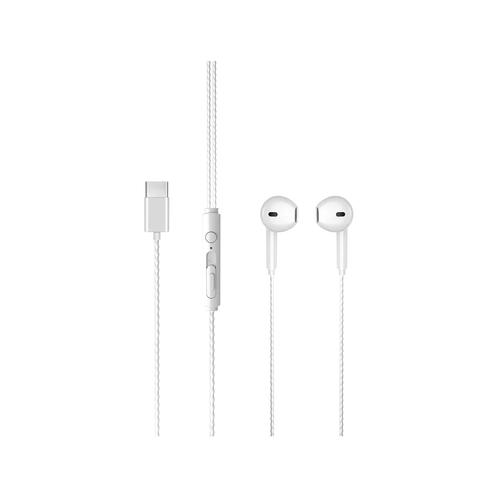 Lenovo Lecoo EH104C-W Type-C White In-Ear Headphone with Microphone