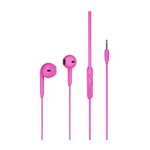 Lenovo Lecoo EH104PR 3.5mm Jack Pink In-Ear Headphone with Microphone