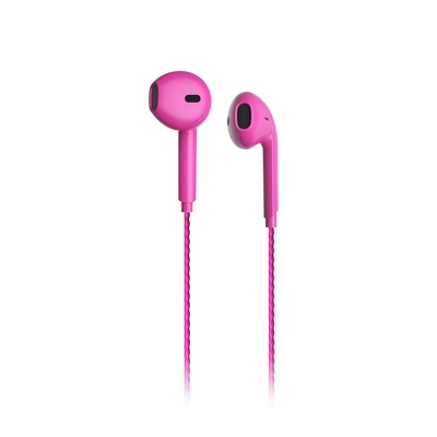 Lenovo Lecoo EH104PR 3.5mm Jack Pink In-Ear Headphone with Microphone - Thumbnail