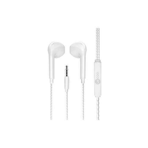 Lenovo Lecoo EH104W 3.5mm Jack White In-Ear Headphone with Mic - 5