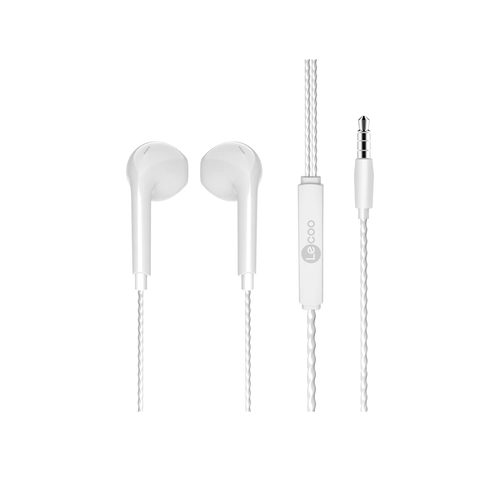 Lenovo Lecoo EH104W 3.5mm Jack White In-Ear Headphone with Mic - 6