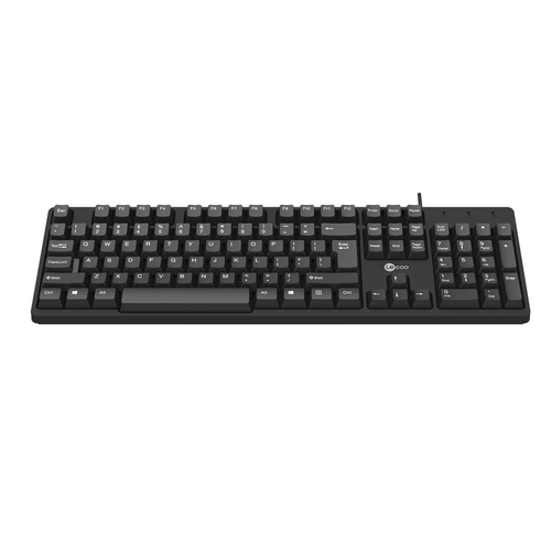 Lenovo Lecoo KB101 USB Wired Black Turkish Q Keyboard