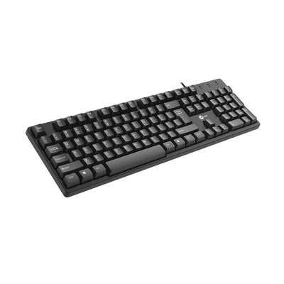 Lenovo Lecoo KB101 USB Wired Black Turkish Q Keyboard - Thumbnail