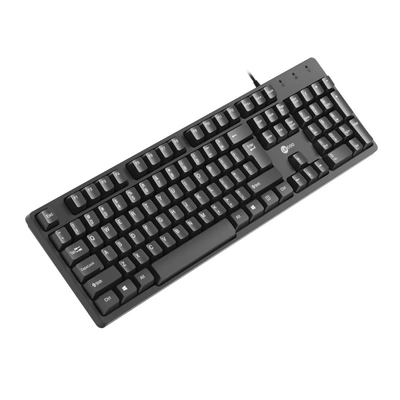 Lenovo Lecoo KB101 USB Wired Black Turkish Q Keyboard - Thumbnail