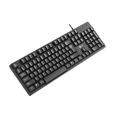 Lenovo Lecoo KB101 USB Wired Black Turkish Q Keyboard - Thumbnail