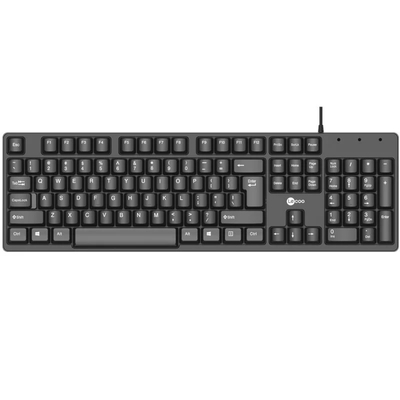 Lenovo Lecoo KB101 USB Wired Black Turkish Q Keyboard - 10