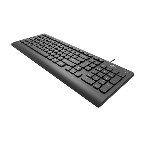 Lenovo Lecoo KB103 USB Kablolu Siyah Türkçe Q Klavye - 4