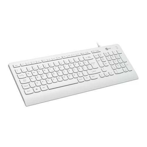 Lenovo Lecoo KB103 USB Wired White Turkish Q Keyboard