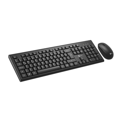 Lenovo Lecoo KW200 Wireless Black Turkish Q Keyboard & Mouse Set - Thumbnail