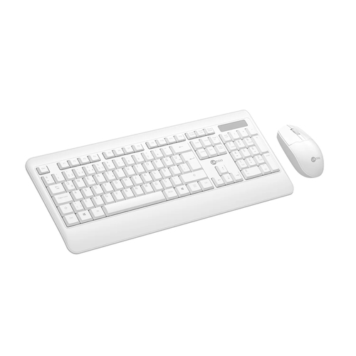 Lenovo Lecoo KW202 Wireless White Turkish Q Keyboard & Mouse Set