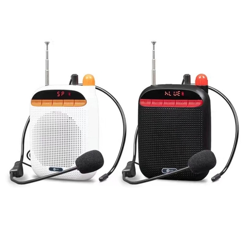 Lenovo Lecoo MCS30 Portable White Speaker with Voice Recording Features and Dual Microphones