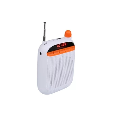 Lenovo Lecoo MCS30 Portable White Speaker with Voice Recording Features and Dual Microphones - Thumbnail