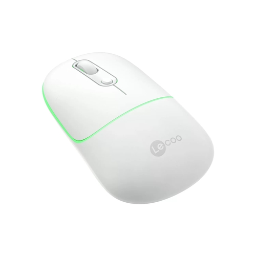 Lenovo Lecoo WS210 Kablosuz 1600DPI 6 Tuşlu Beyaz Optik Mouse - 2