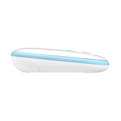 Lenovo Lecoo WS212 Wireless 1600DPI 4 Button White & Blue Optical Mouse - 5