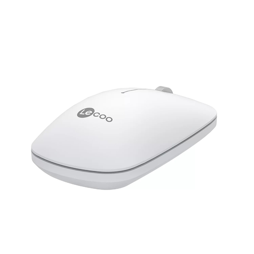 Lenovo Lecoo WS214 Kablosuz 1200DPI 3 Tuşlu Beyaz Optik Mouse - 2