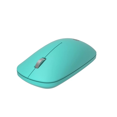 Lenovo Lecoo WS214 Kablosuz 1200DPI 3 Tuşlu Turkuaz Optik Mouse - 2