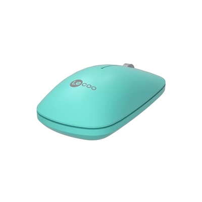 Lenovo Lecoo WS214 Kablosuz 1200DPI 3 Tuşlu Turkuaz Optik Mouse - 3