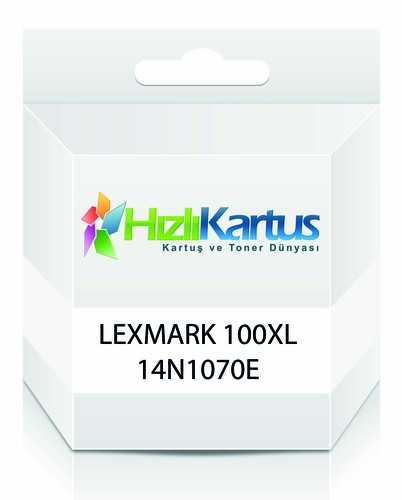 Lexmark 14N1070E (100XL) Kırmızı Muadil Kartuş Yüksek Kapasite 2li Paket - S305 (T17601) - 1