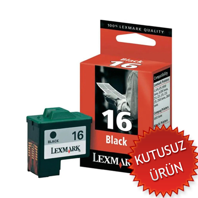 Lexmark 10N0016 (16) Black Original Cartridge High Capacity - X1270 (Without Box) 