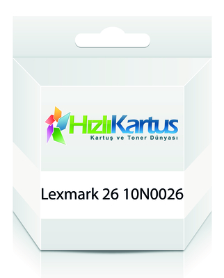 Lexmark 10N0026 (26) Color Compatible Cartridge - X1270 