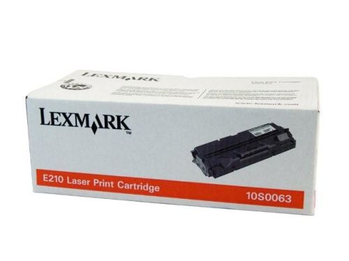 Lexmark 10S0063 Black Original Toner - E210 - 1