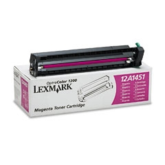 Lexmark 12A1451 Kırmızı Renkli Lazer Toner - 1200 / 1200M (T5419) - 1