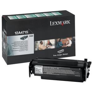 LEXMARK 12A4715 BLACK ORIGINAL TONER CARTRIDGE - LEXMARK LASERJET X422 - 2