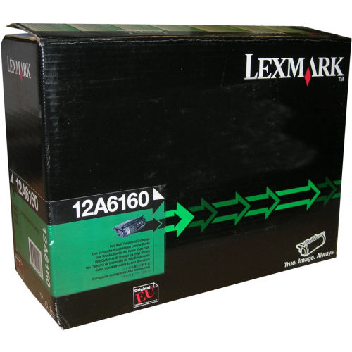 Lexmark 12A6160 Black Original Toner - T620 / T622 - 1