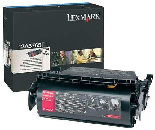 Lexmark 12A6765 Black Original Toner - T620 / T622 - 1