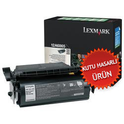 Lexmark 12A6865 Black Original Toner (Damaged Box) 