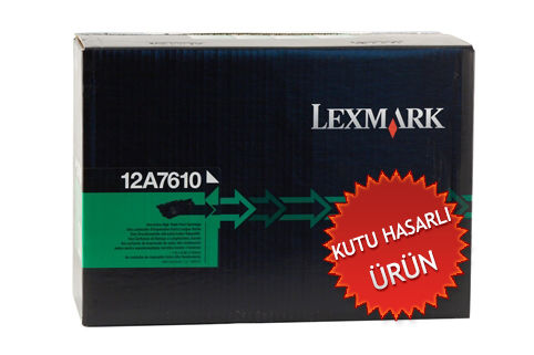 Lexmark 12A7610 Orjinal Toner Extra Yüksek Kapasite - T632 / 634 (C) (T9000) - 1