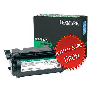 Lexmark 12A7612 Black Original Toner High Capacity - T630 / T632 (Damaged Box) 