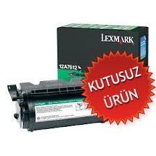 Lexmark 12A7612 High Capacity Black Toner (Without Box) 