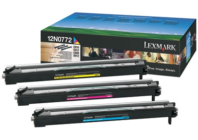 Lexmark 12N0772 Color Drum Unit - C912 / C920 - 1