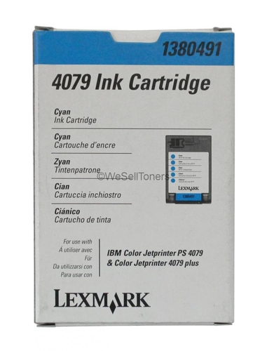 Lexmark 1380491 Cyan Original Cartridge - JetPrinter 4079 - 1