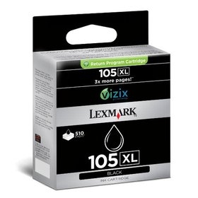 Lexmark 14N0822E (105XL) Black Original Cartridge Hıgh Capacity - S409 - 1