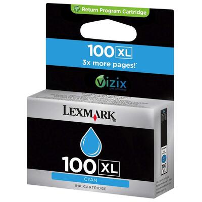 Lexmark 14N1069E (100XL) Cyan Original Cartridge High Capacity - S305 - 1